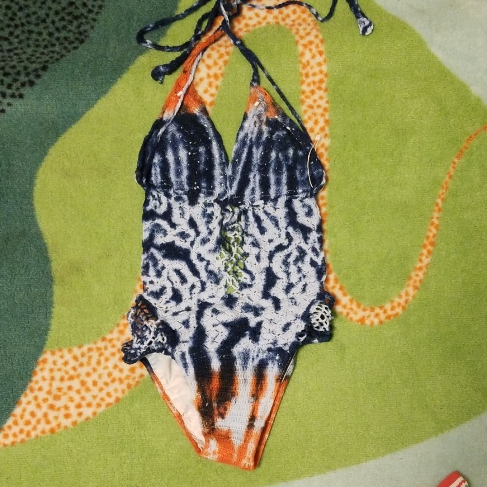 Beauty and the beach one piece size small